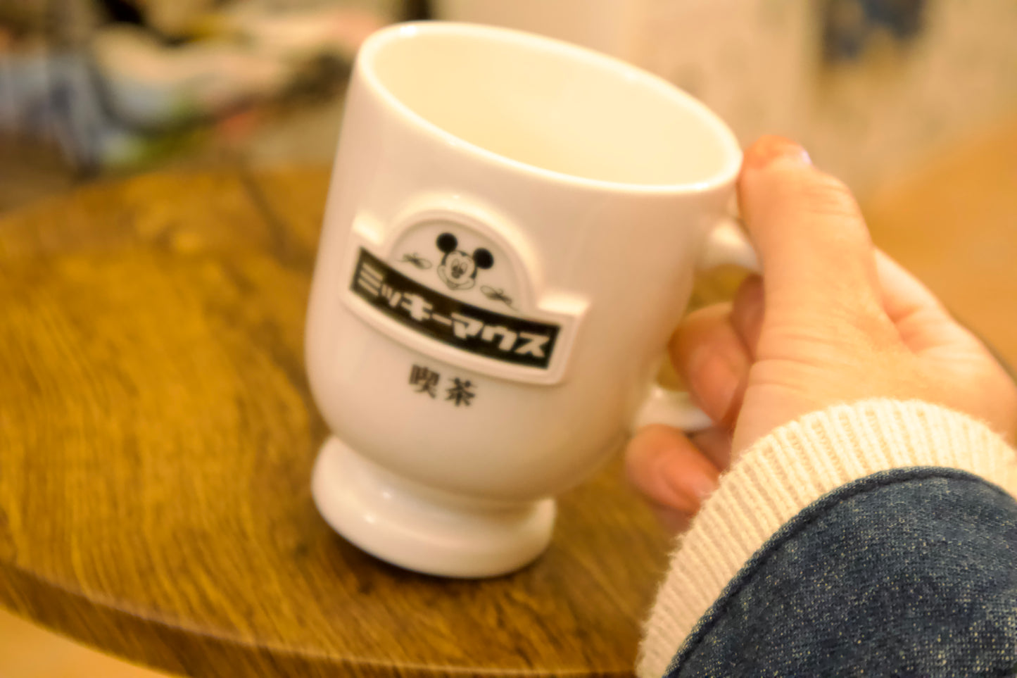 ミッキー喫茶【サンアート】　マグカップ